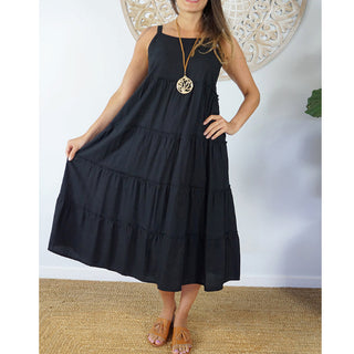 Sundrenched Twiggy Dress Plain