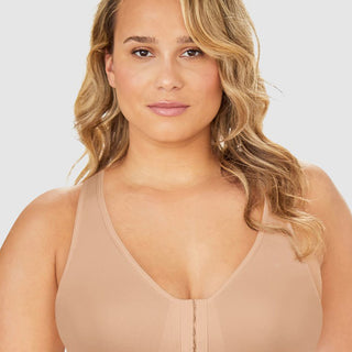 Front Opening Non Padded Wirefree Bra