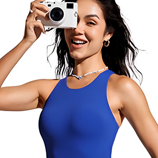 CRZ Yoga Racer Back Bikini Top