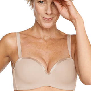Naturana Strapless Moulded Bra