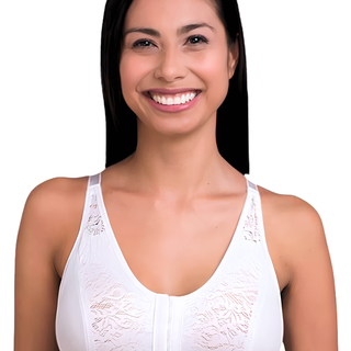 Trulife Charlotte Front Opening Microfibre & Lace Mastectomy Bra
