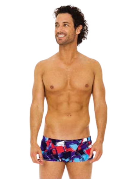 Funky Trunks Sonic Boom Men's Chlorine Resistant Training Trunk