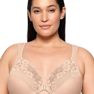 Glamorise Silver Wonderwire Cotton Blend