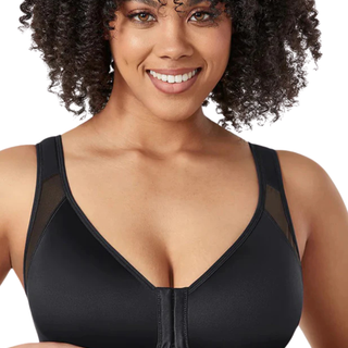 Delimira Black Wireless Posture Front Opening