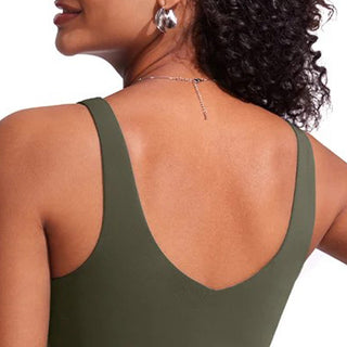 V Neck Padded Bikini Top