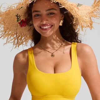 Supportive Swim Crop