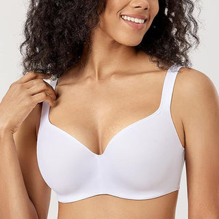 Delimira White Underwired Balconette Bra