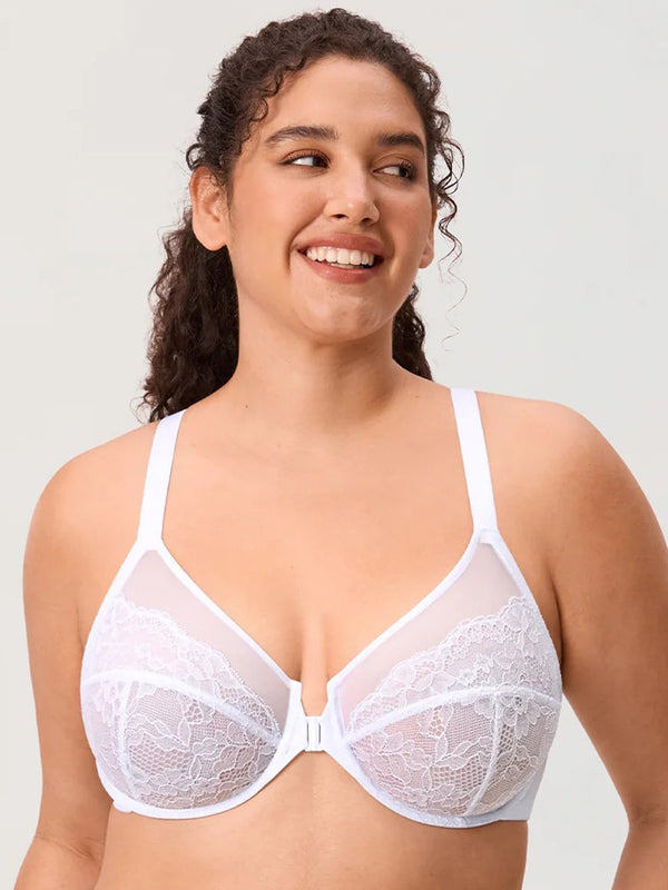 Front Open Racerback Lace
