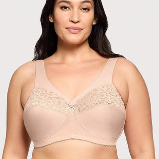 Glamorise Wireless Café Cotton Blend