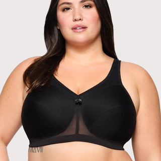 Glamorise Black Wireless Active Support
