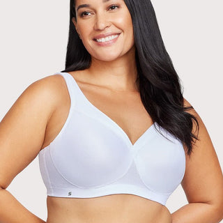 Glamorise White Seamless Wireless Sports