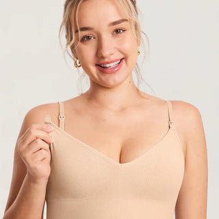 Ribbed V Neck Bralette