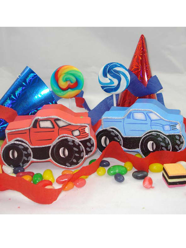 Monster Truck Gift Lolly Box