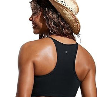 High Neck Racer Back Top