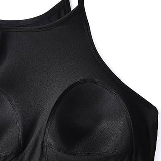 High Neck Racer Back Top