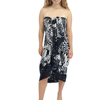 Sundrenched Betelnut Fringe Sarong