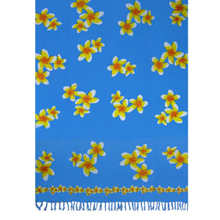 Sundrenched Frangipani Sarong