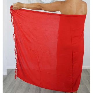Sundrenched Plain Sarong