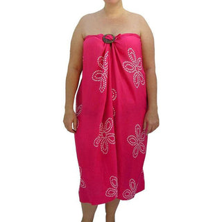 Dot Frangipani Tube Sarong