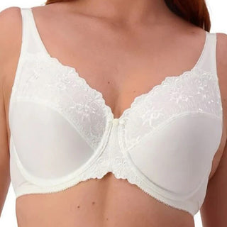 Triumph Floral Embroidered Minimiser Bra