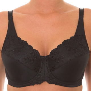 Triumph Full Cup Minimiser Bra with Floral Embroidery