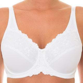 Triumph Floral Embroidered Minimiser Bra