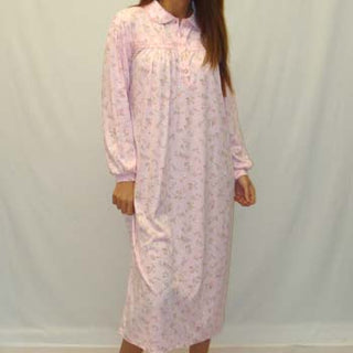 Dream Button-Front Long Nightie