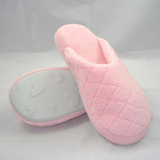 Dream Soft & Cosy Velvet Slip-On Slippers Pink