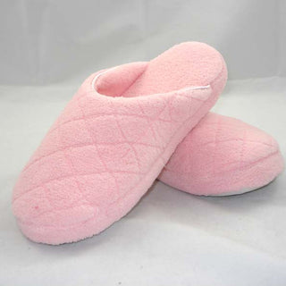 Dream Soft & Cosy Velvet Slip-On Slippers Pink