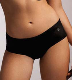Beautiful Silhouette Swarovski Diamanté Hipster Brief