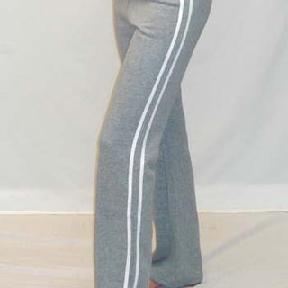 Cherry Lane Women's Stripe Fleece Lined Track Pants