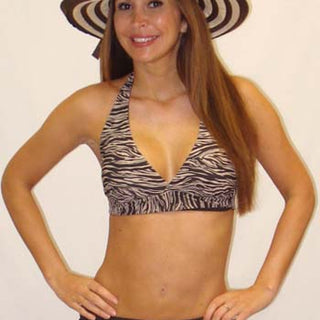 Cherry Lane Reversible Halter Bikini Set