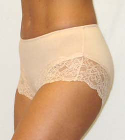 Kayser Cotton Scalloped Lace Brief