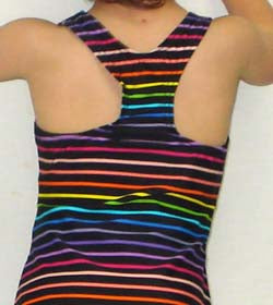 Zoggs Tots Piha Girls' Chlorine-Friendly Flyback One-Piece
