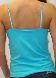 Women's Cotton Elastane Singlet Top