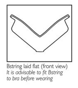 Bstring Cleavage Cover Bra Attachment