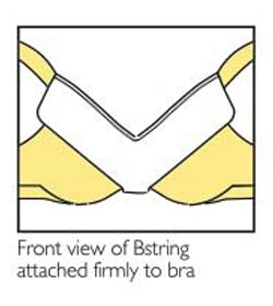 Bstring Cleavage Cover Bra Attachment