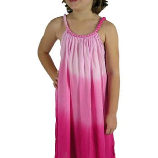 Girls' Rayon Tie-Dye Summer Dress