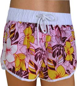 Honolua Floral Microfibre Shorts