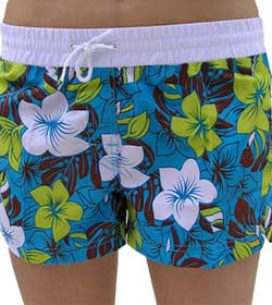 Honolua Floral Microfibre Shorts