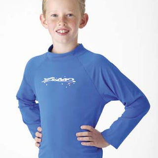 Zoggs Coolangatta Girls' Long Sleeve Chlorine Resistant Rash Top