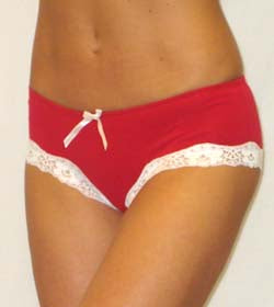 Bassoni Cotton Lace Trim Brief 3-Pack