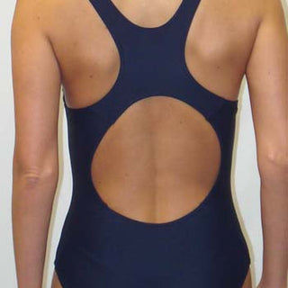 Cherry Lane Women's Nylon Lycra Racer Back One-Piece Bather
