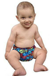 Zoggs Sharks Bay Boys' Chlorine Resistant Swim Nappy