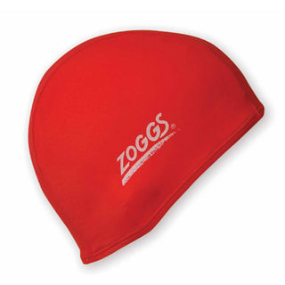 Zoggs Delux Stretch Spandex Swim Cap – Easy-Fit Swimming Cap One Size