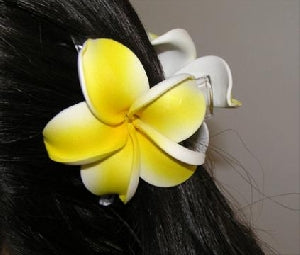 Frangipani Claw Grip Hair Clip