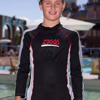 Zoggs Boys' Spliced Long Sleeve Chlorine Resistant Sun Top