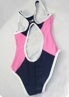 Cosmic Girl Girls' Nylon Lycra Racer Navy