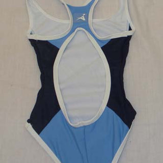 Cosmic Girl Girls' Nylon Lycra Racer White Trim