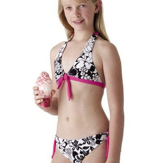 Nylon Lycra Triangle Halter Bikini